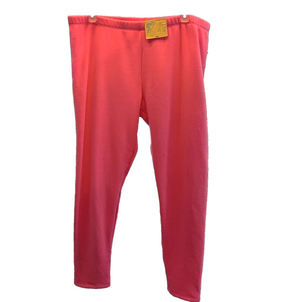 New With Tags THEREABOUTS Childrens size 3X Pink Fleece Stretch Pants